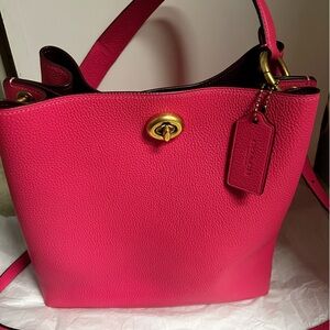 Coach purse bucket